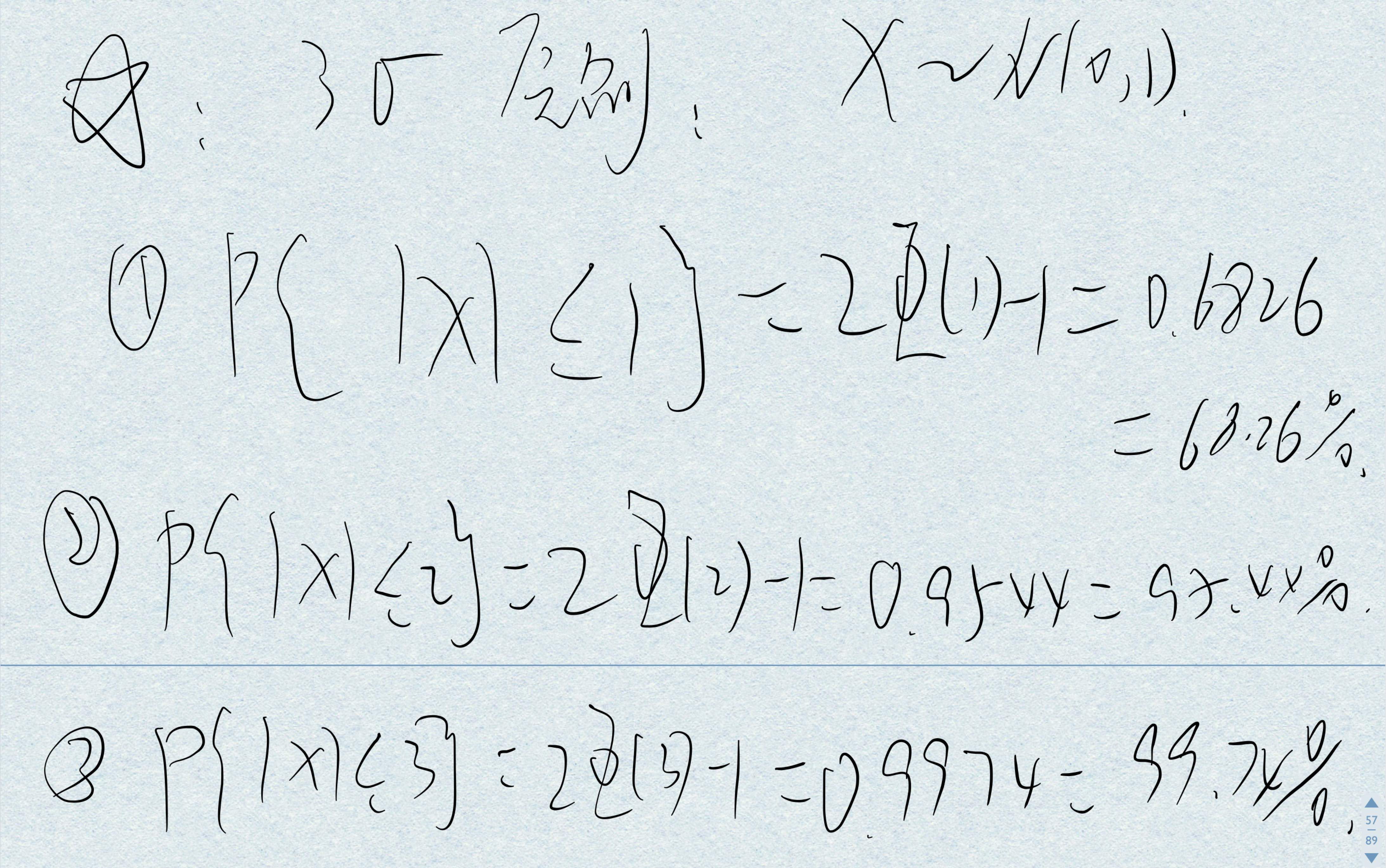 概率统计Sec.2.3.8正态分布的3‹原则&ˆ†位点哔哩哔哩bilibili