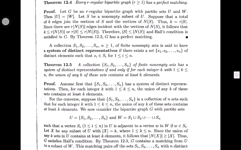 [图]图论：塔特一因子定理（tutte’s Theorem on 1-Factors）