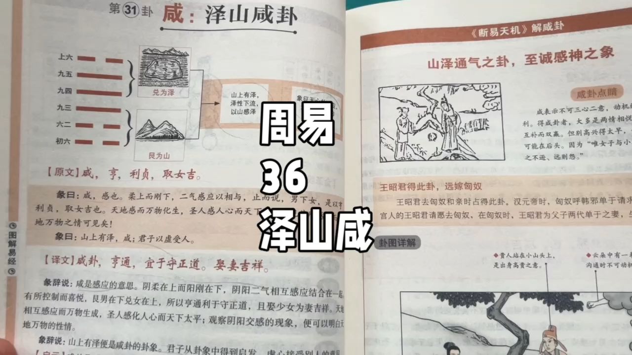 周易36,泽山咸,玄学的基础,国学的本源,不走捷径,静下心来看完一本书.哔哩哔哩bilibili