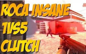 【CSGO】roca神一般的1v5残局!哔哩哔哩bilibili