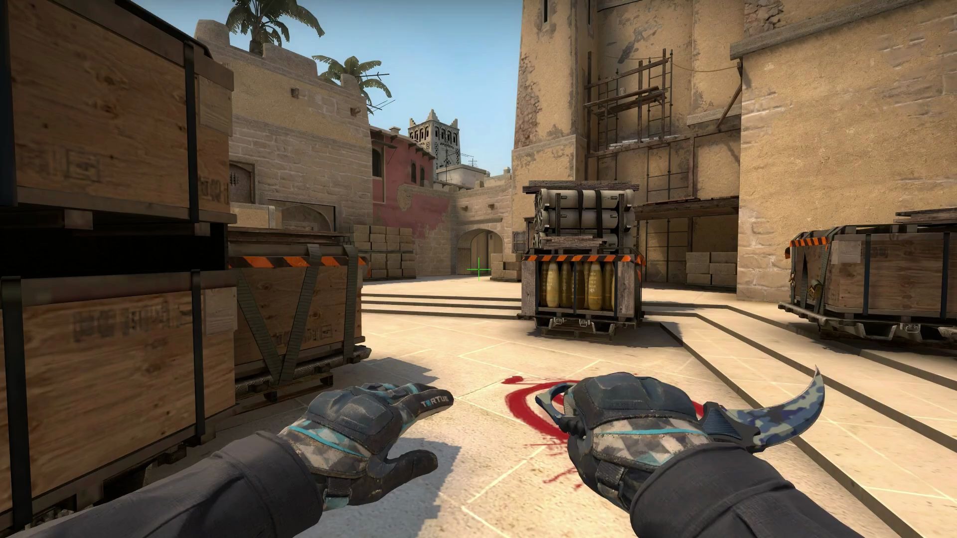 【csgo道具】a1高闪来一个秋梨膏!荒漠迷城三个a1干货瞬闪