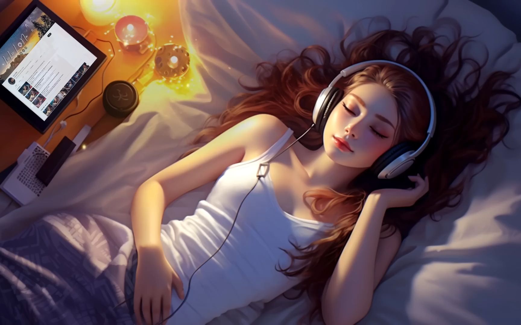 夜晚的音乐拥抱,深度放松进入甜美梦乡 | b站疗愈音乐