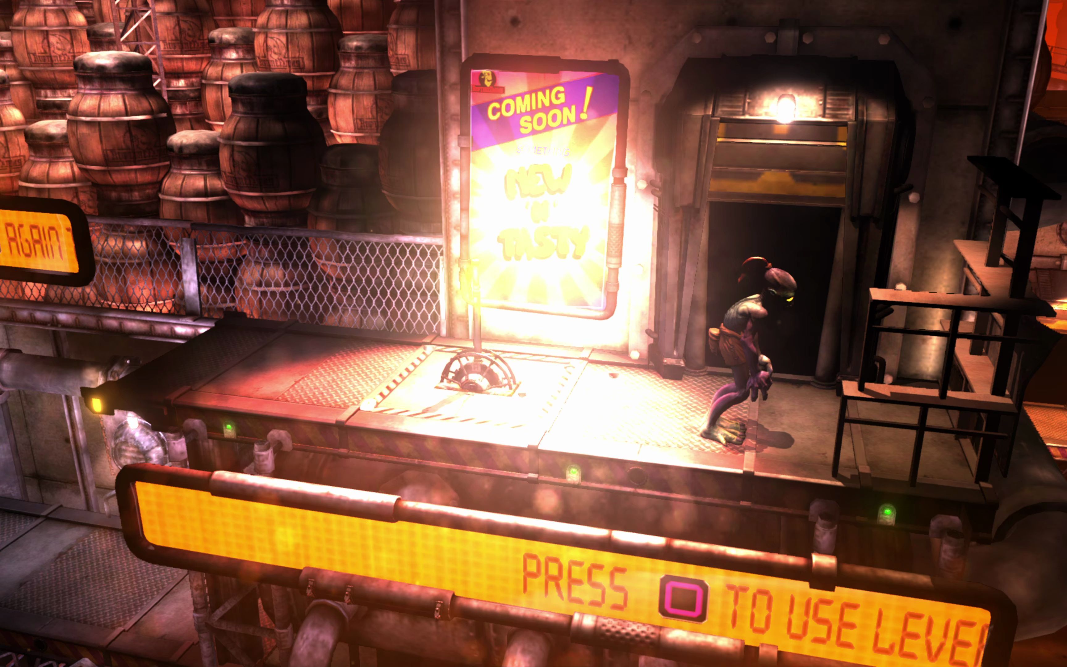 [图]奇异世界：阿比逃亡记 ps plus ps+会员免费游戏 Oddworld New 'n' Tasty