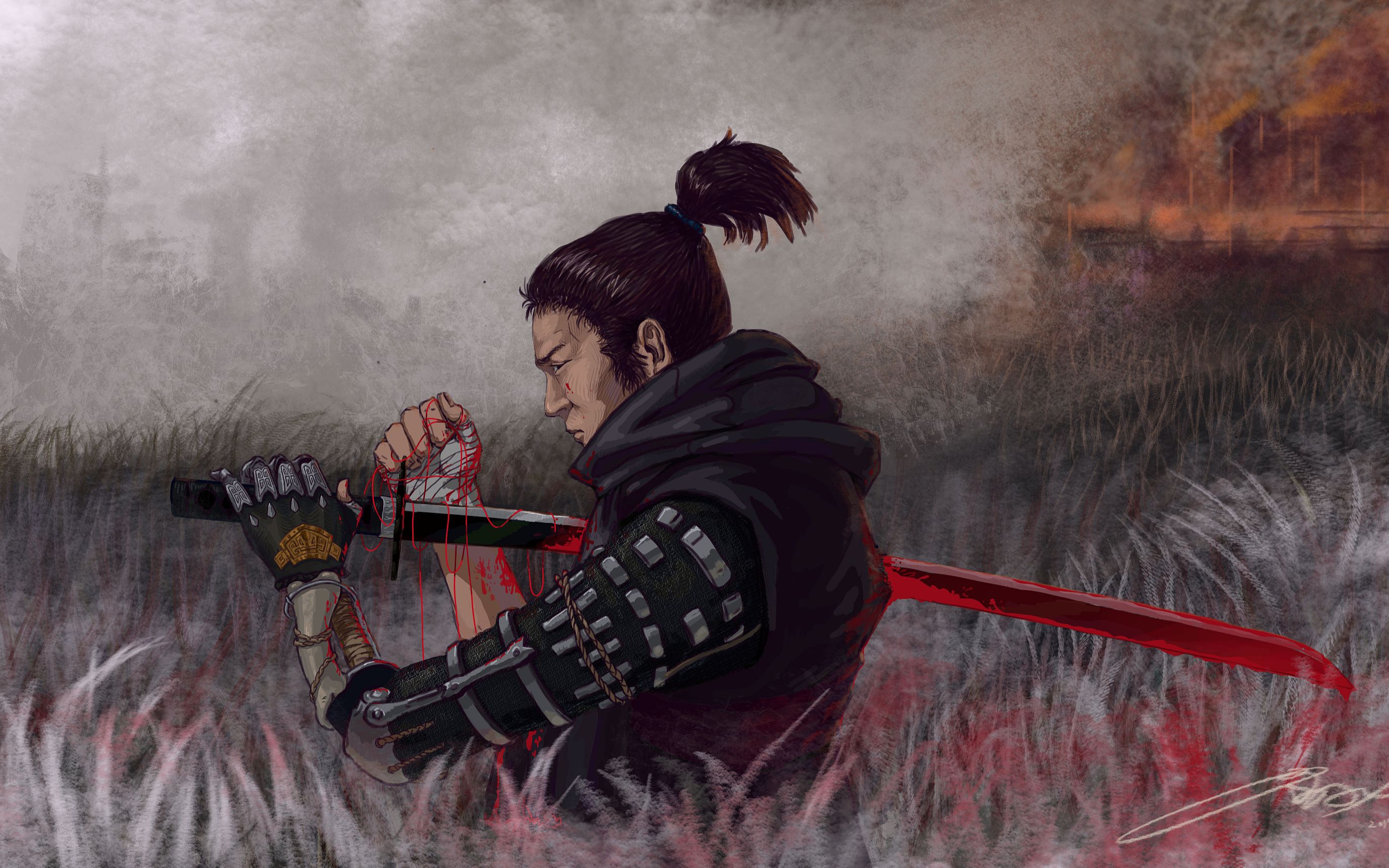 《只狼》第二期龙胤和附虫者,有点慌,吃我正义的背刺_哔哩哔哩_bili