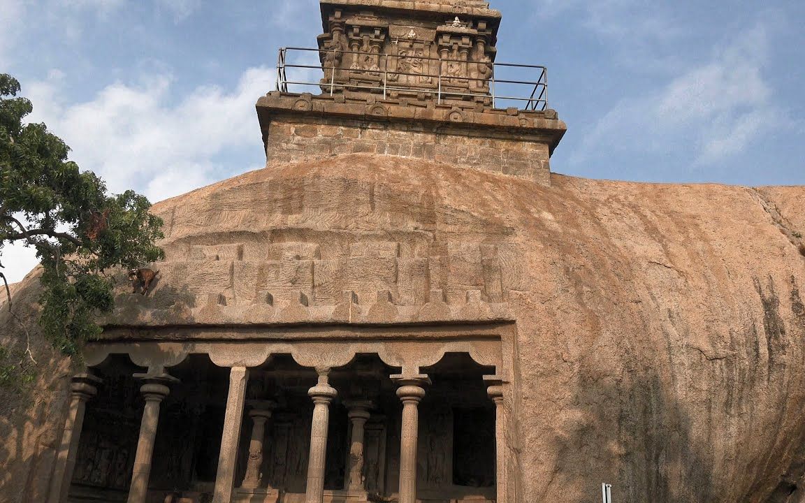 places on our planet】印度泰米尔纳德邦马哈巴利普兰寺庙遗址群