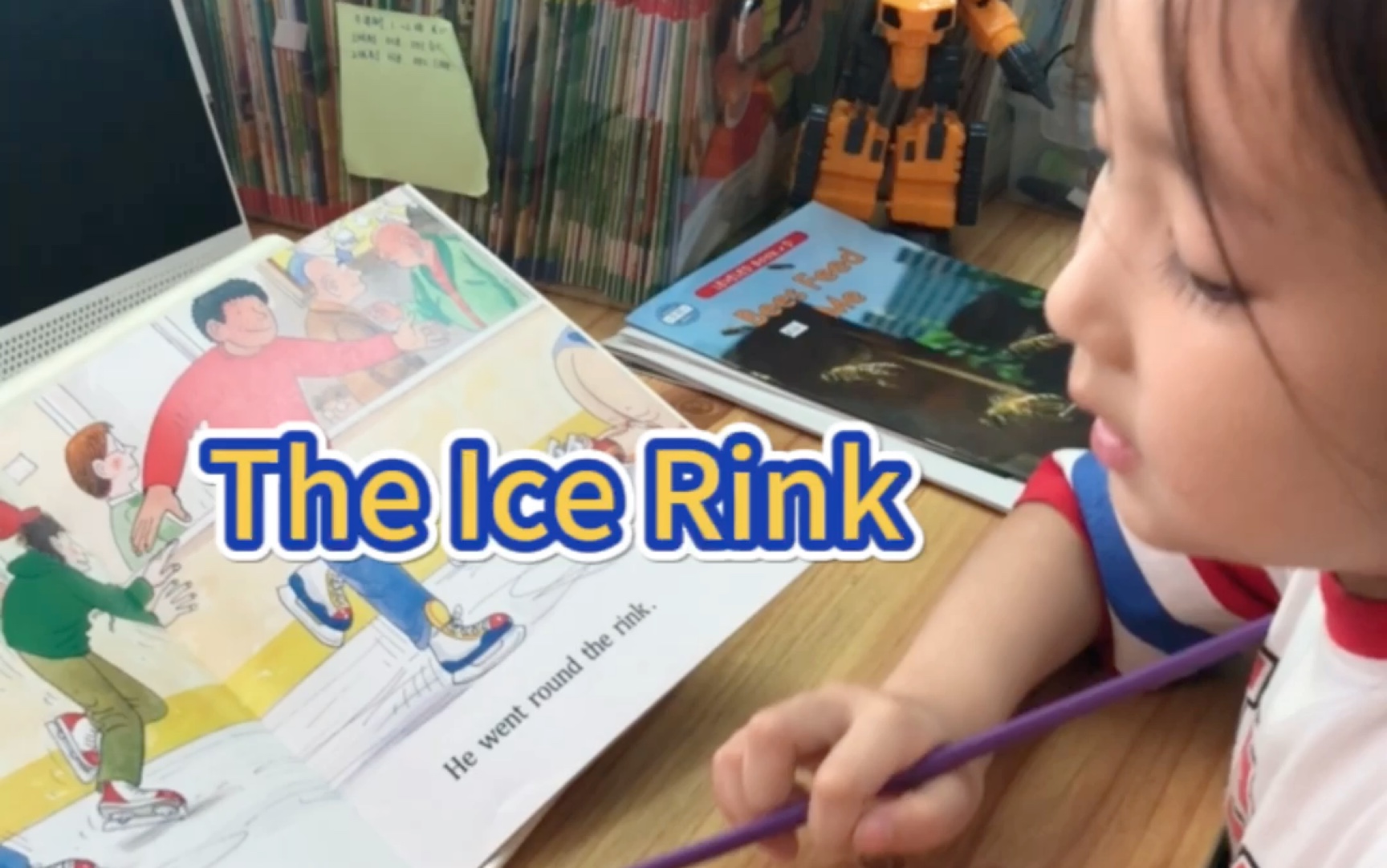 牛津树3-4 《the ice rink》幼儿园大班 绘本分级阅读