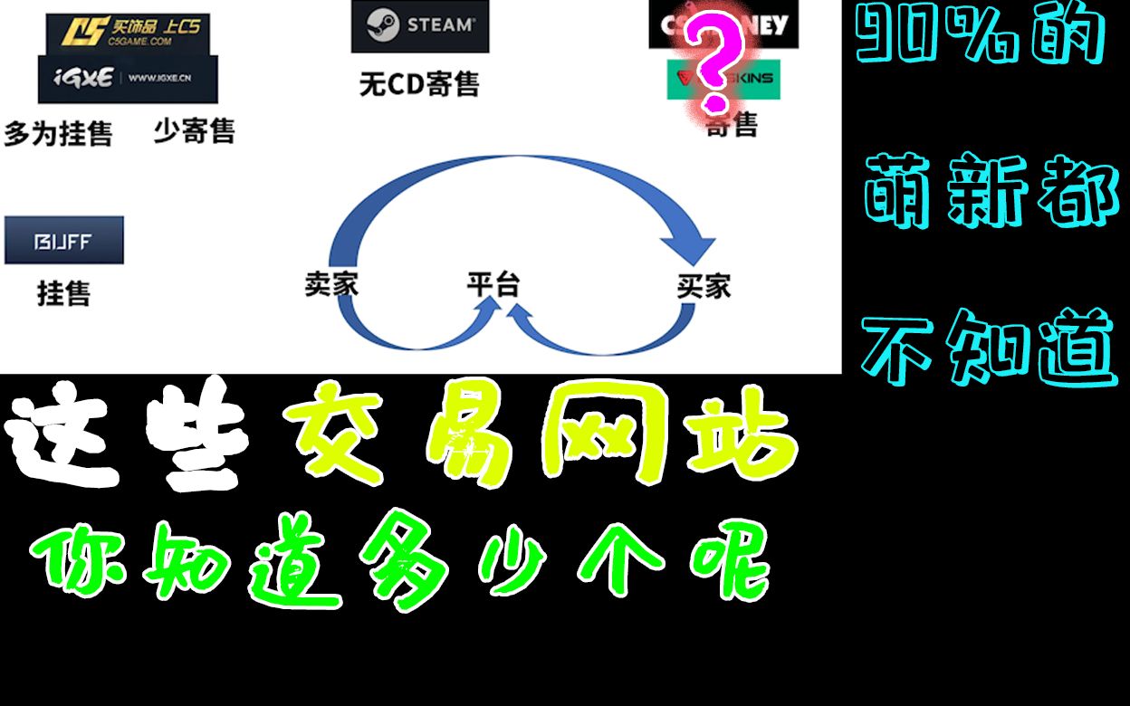 【炼金讲堂第七期】这些饰品网你知道多少个呢?只有10%的人全部知道!哔哩哔哩bilibili