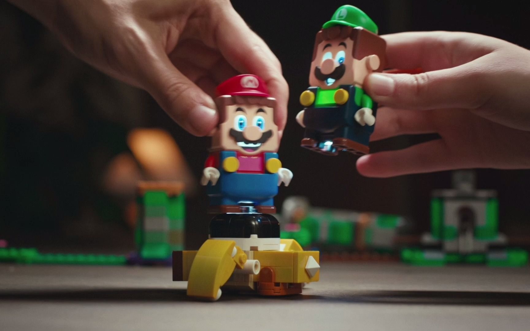 乐高超级马力欧「马力欧」「路易吉」套装新宣传视频 组队展开新的