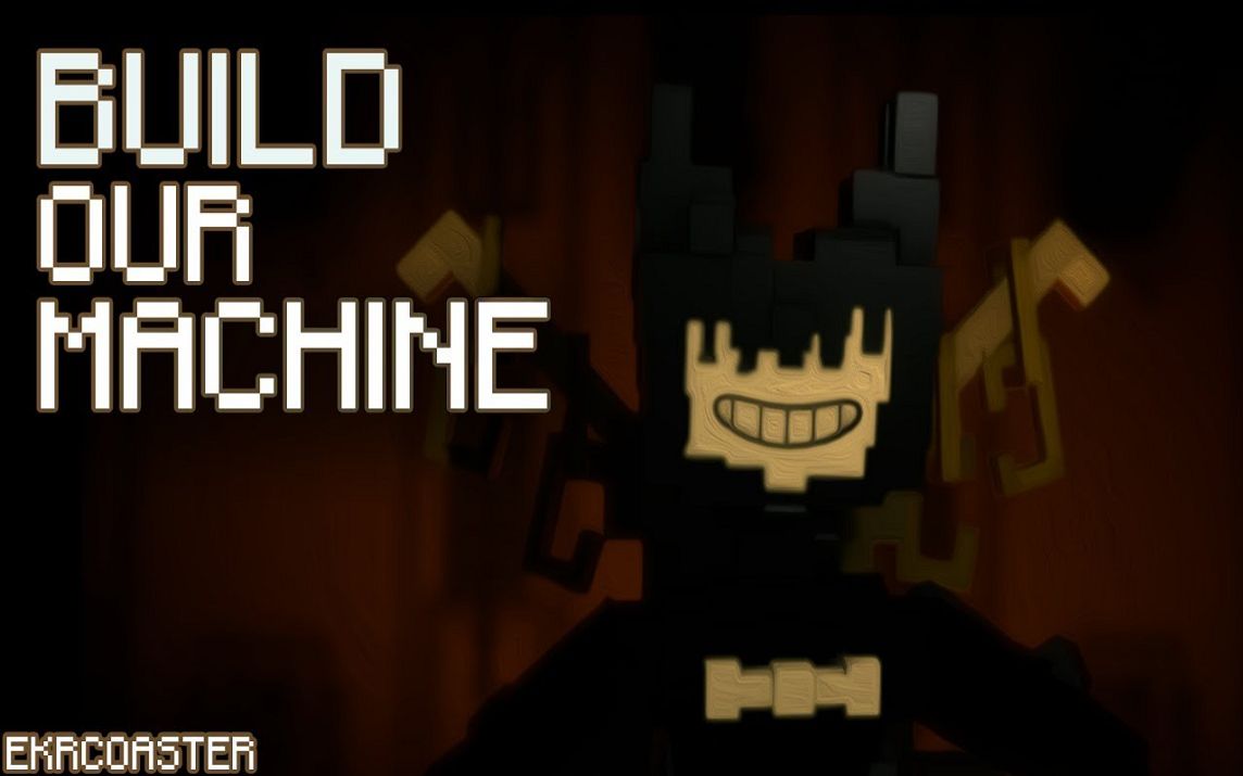 【Ekrcoaster】"BUILD OUR MACHINE"(建造我们的机器) | batim我的世界动画 (歌曲来自DAGames )哔哩哔哩bilibili