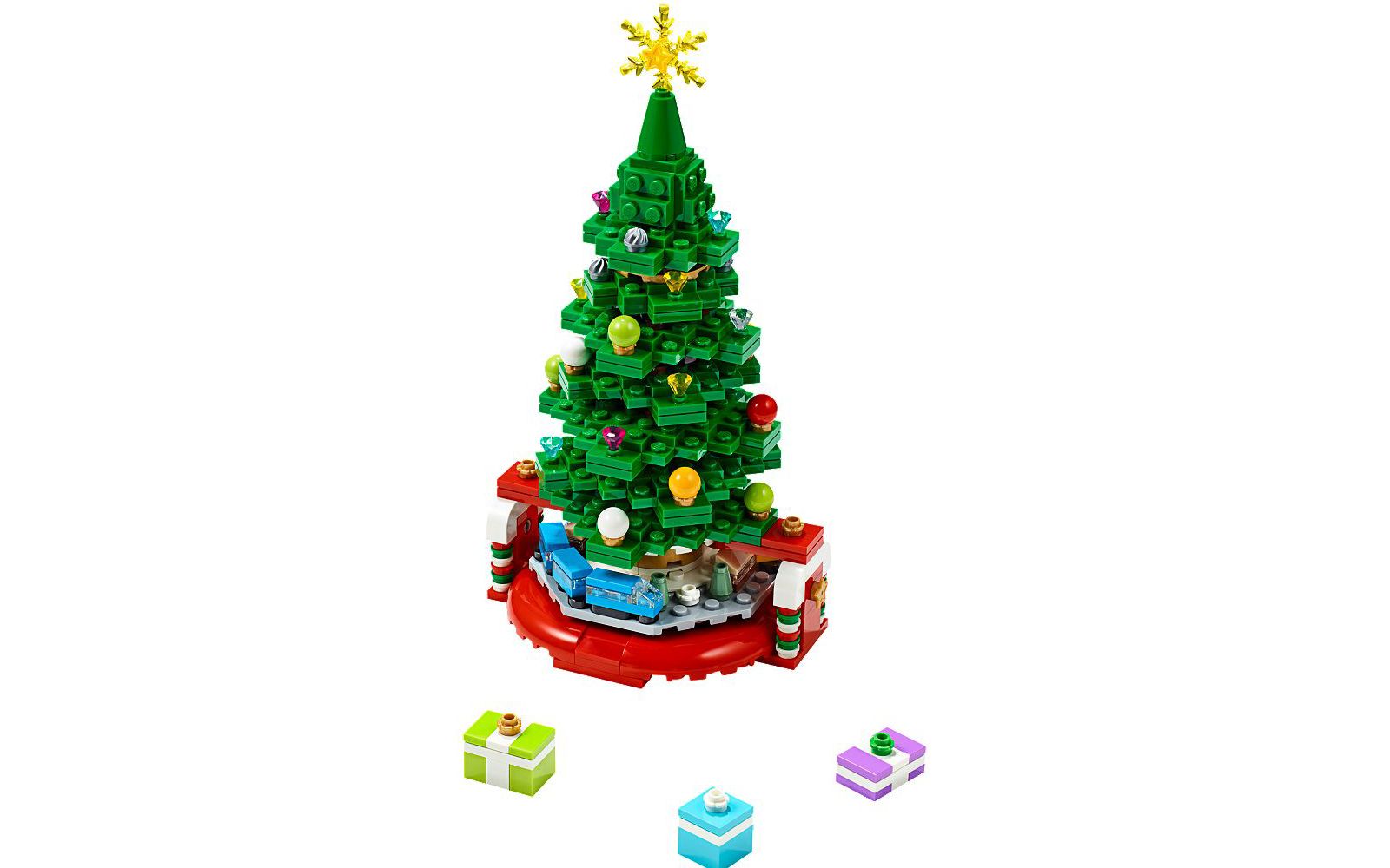 乐高lego 40338 圣诞节 圣诞树 2019速拼评测_哔哩哔哩 (゜-゜)つロ