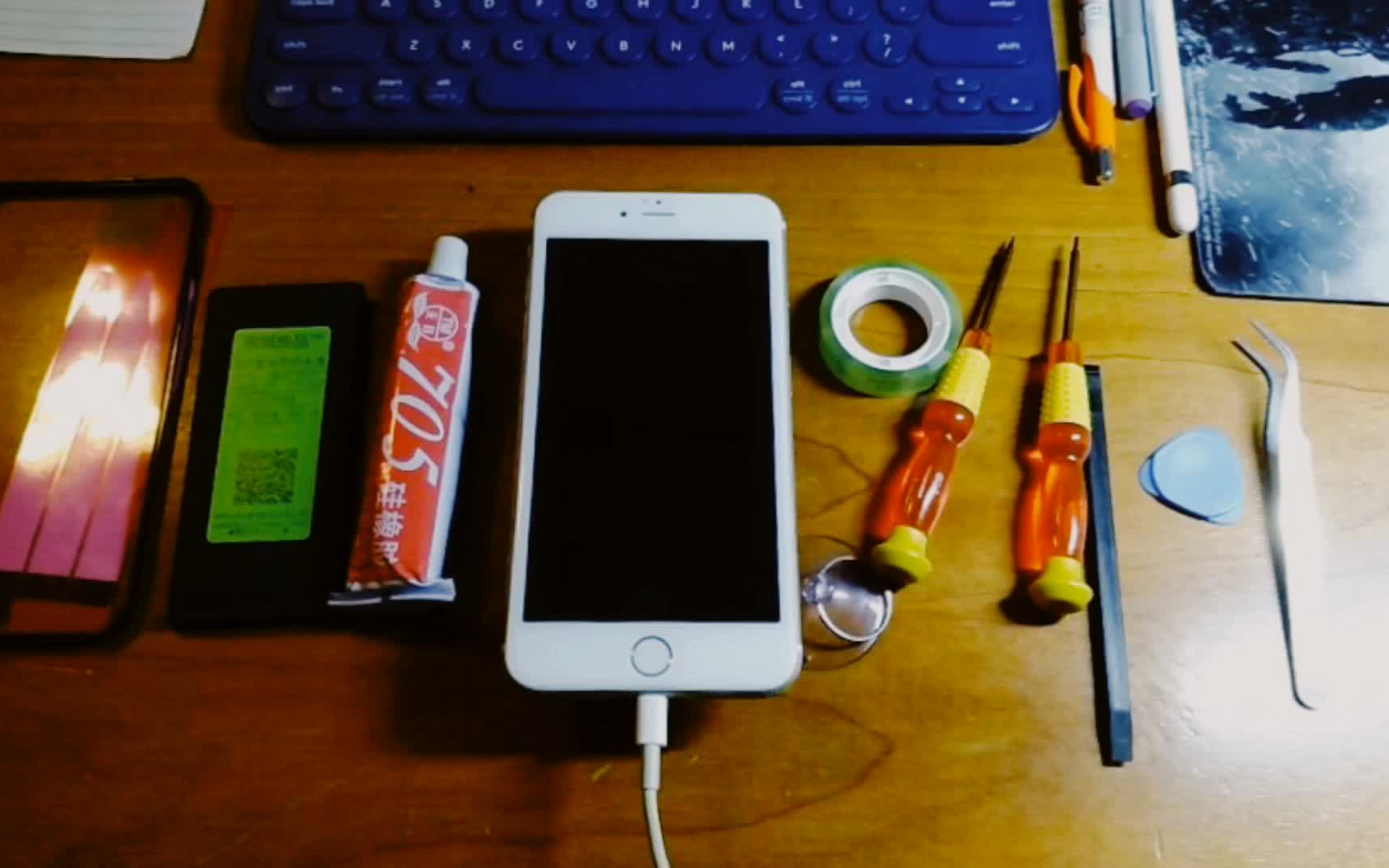 iPhone 6s Plus更换5800mAh大电池