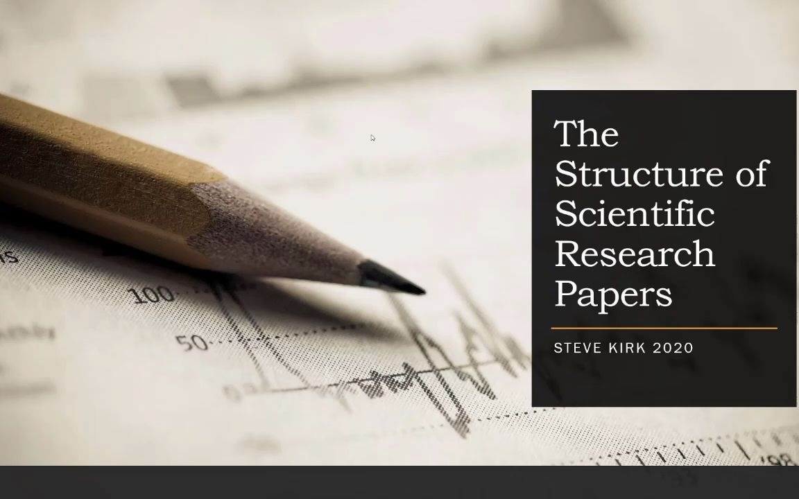 [图]The Structure of Scientific Research Papers