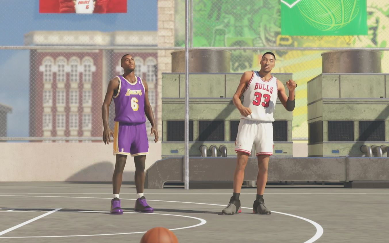 NBA 2K14 街头模式,这应该是球衣飘动效果最好一代哔哩哔哩bilibili