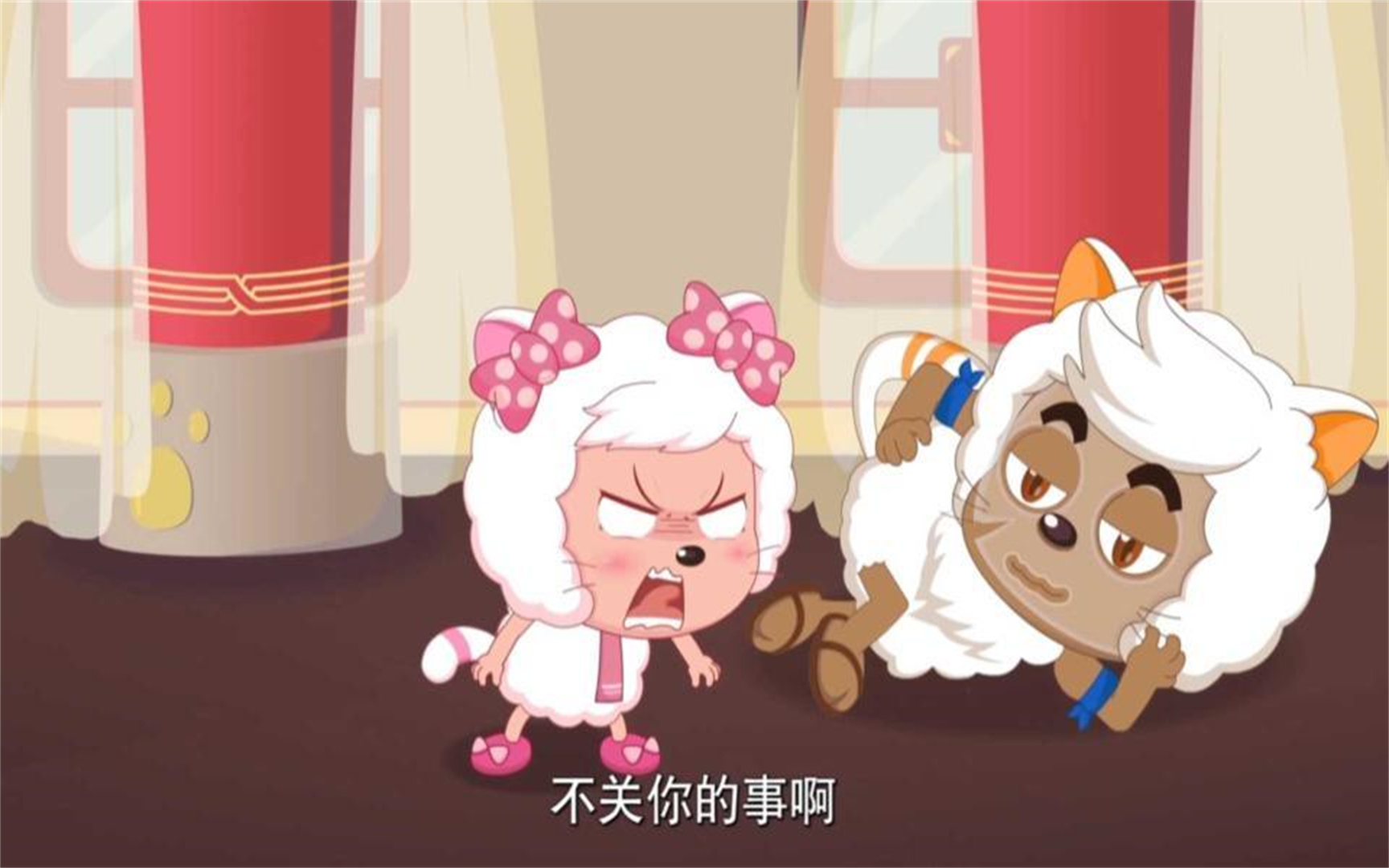 美羊羊在羊守系列中的四种不一样的形态,机器人最强,美爷太飒了