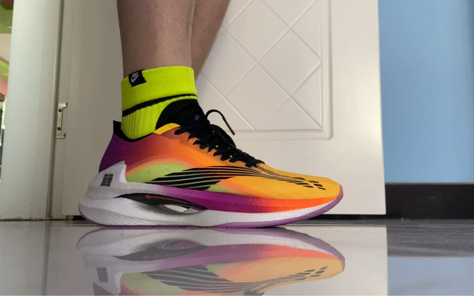 李宁绝影上脚初体验未曾设想的软弹感