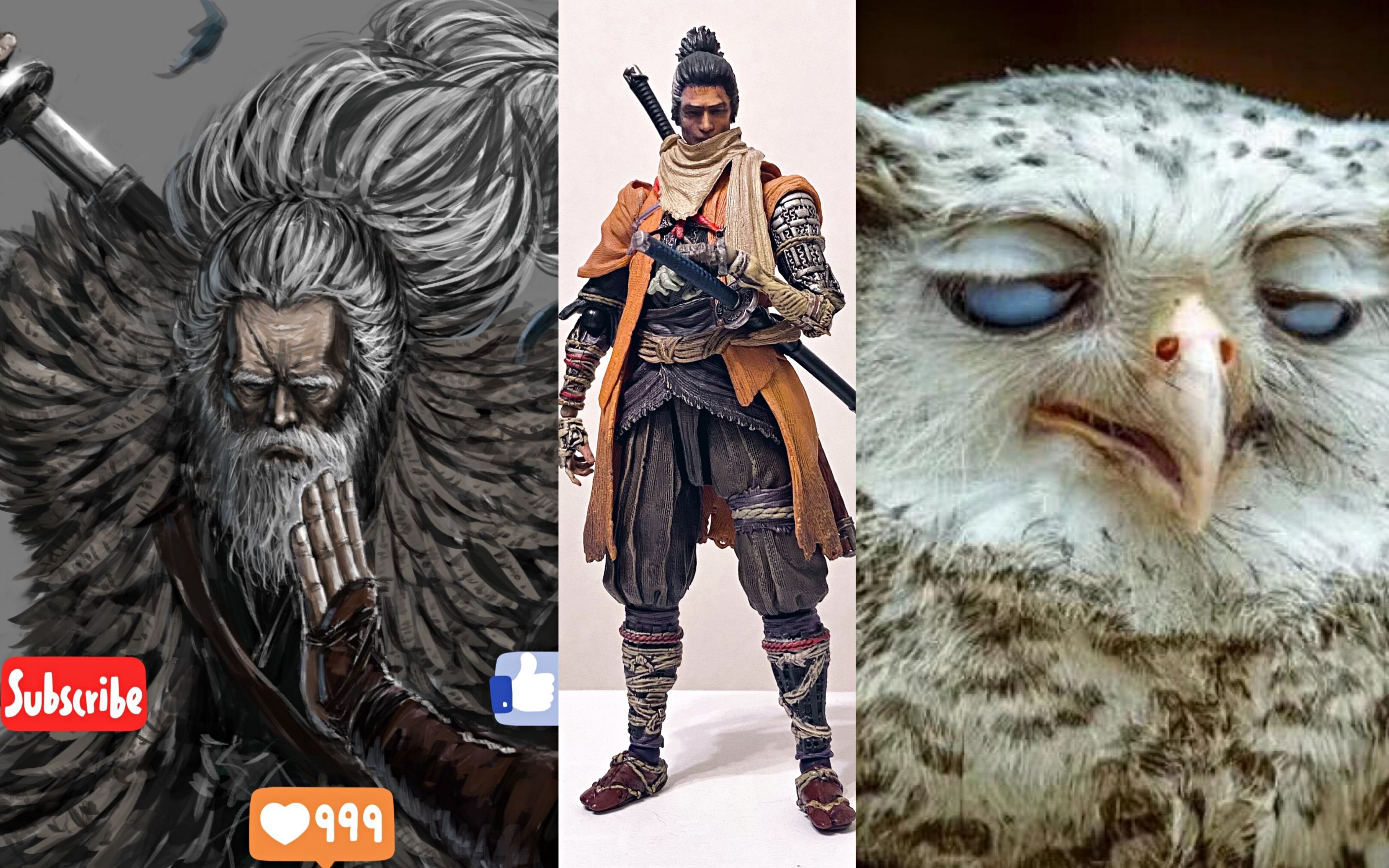 《只狼》都说义父弱突刺实际上他还弱桜舞(复兴mod)_哔哩哔哩 (゜-゜)