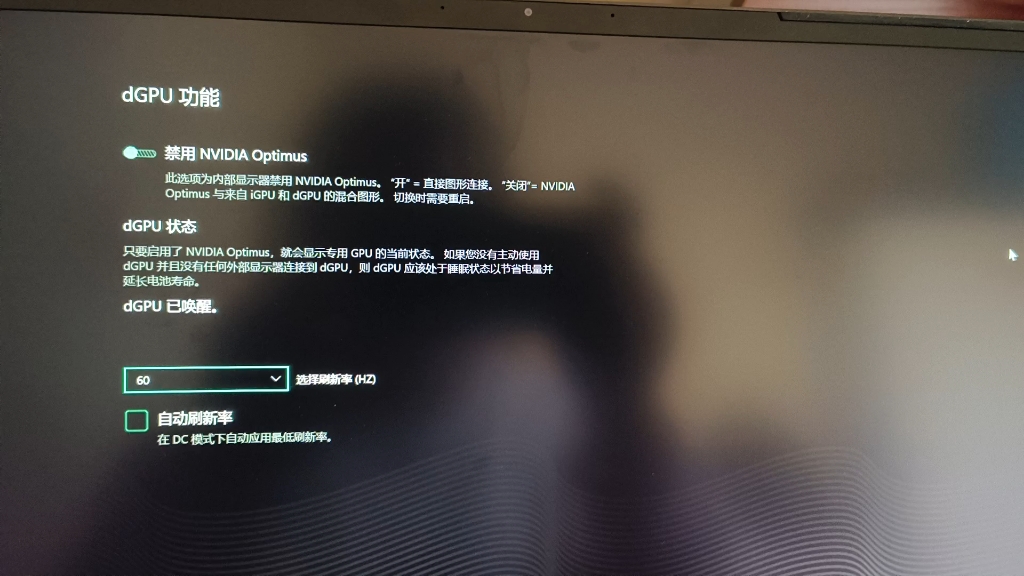 请问有谁知道为什么蛟龙17控制台的dgpu会自动切换成唤醒,又自动休眠哔哩哔哩bilibili