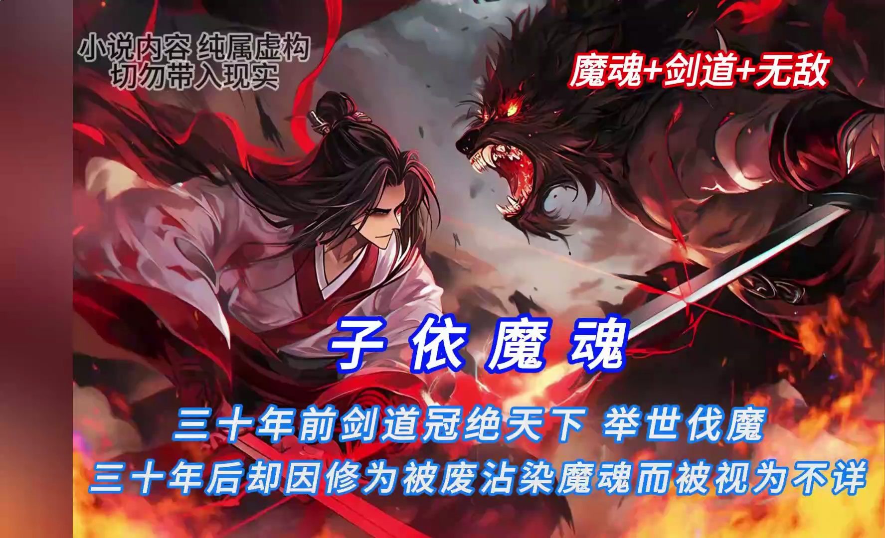 《子依魔魂》三十年前,青云剑宗弟子李玄霄剑道冠绝天下.