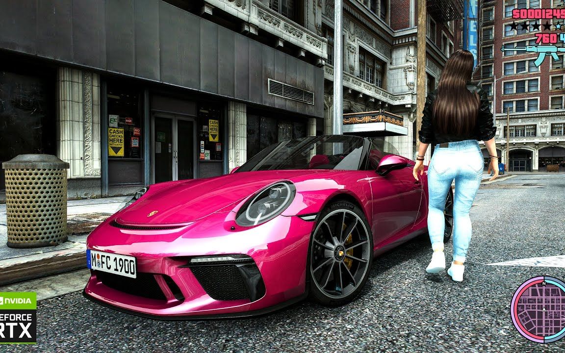 【gta ol】gta6的真实画质细节?最新的qv 材质真实色调是怎样的