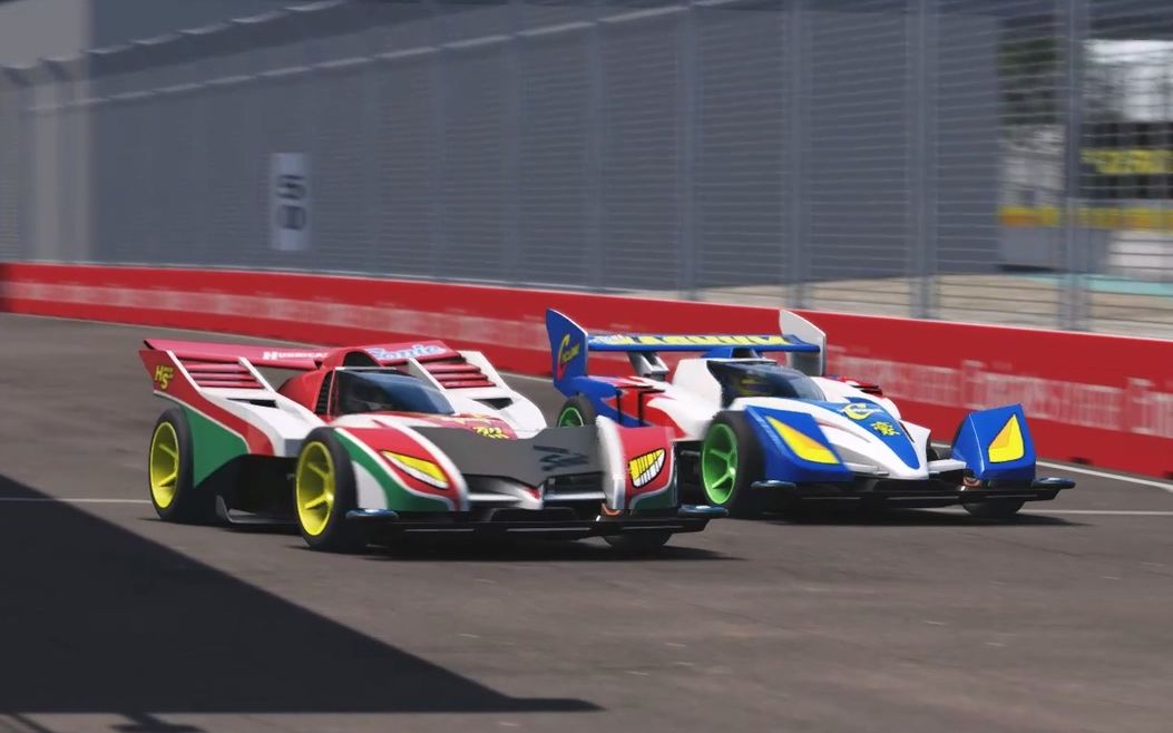 四驱兄弟f1沙特大奖赛篇 旋风冲锋vs飓风音速