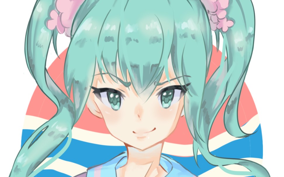 【绘画过程】夏樱