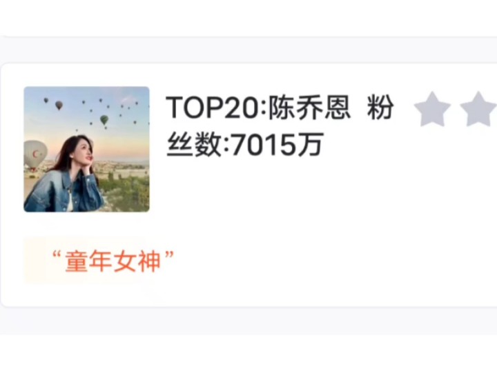 微博明星粉丝数排行榜TOP20,虎扑评分哔哩哔哩bilibili