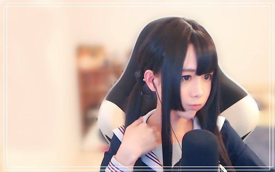 轩墨宝宝20170803直播录像双马尾赛高墨宝对镜子发花痴系列