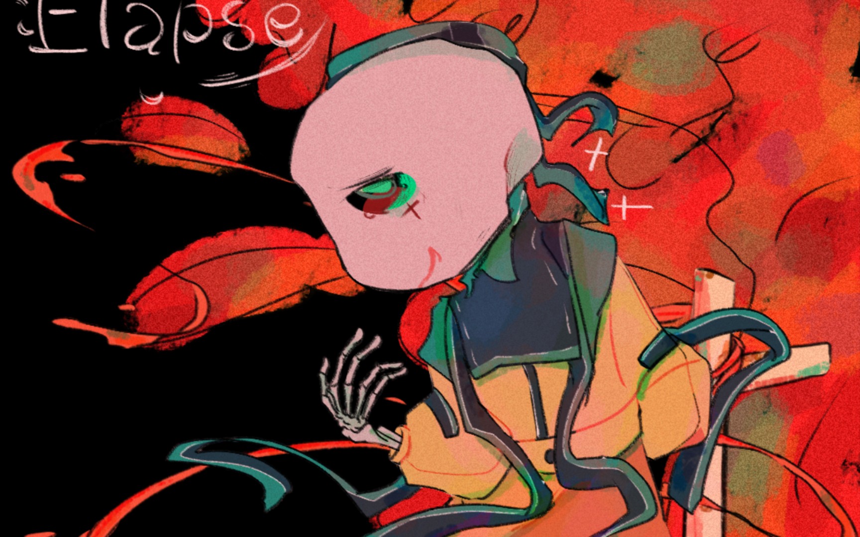 「骨设/绘画过程」是,新衣服78