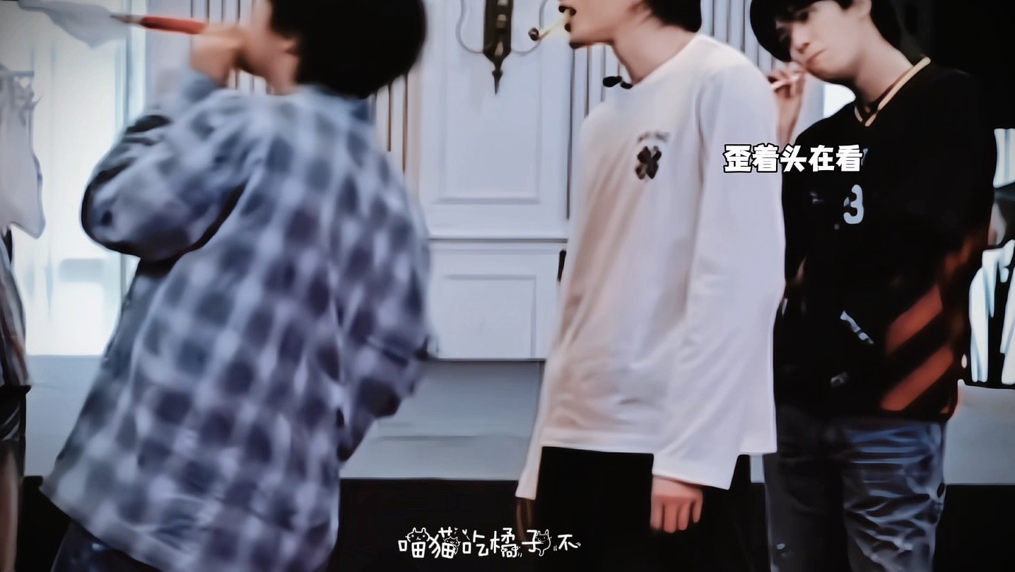 【翔霖】小贺在翔哥后面明显很开心