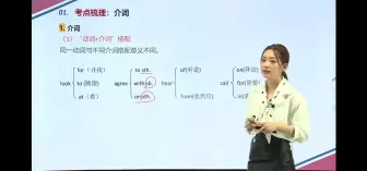 Download Video: 高中英语语法——介词和连词