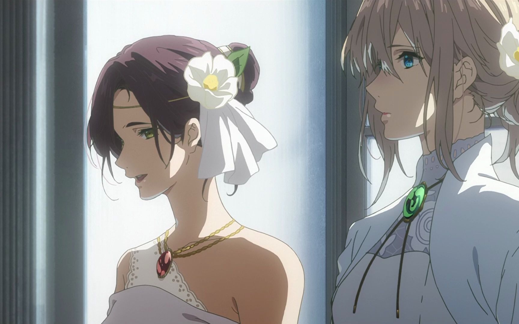 【见封进】白色礼服的薇尔莉特!赛高!