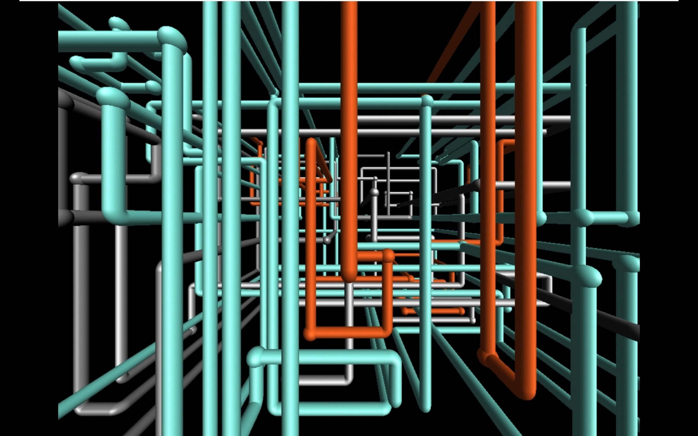 【怀旧向】win98经典屏幕保护程序——三维飞行物 三维管道