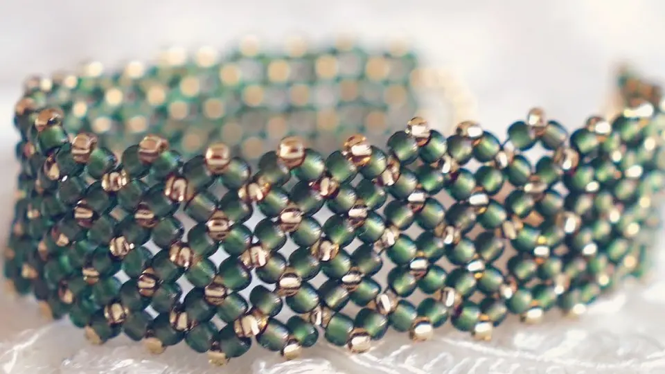 How to Use Cymbal Bead Substitutes with 8-0 Seed Beads in Loom Work 