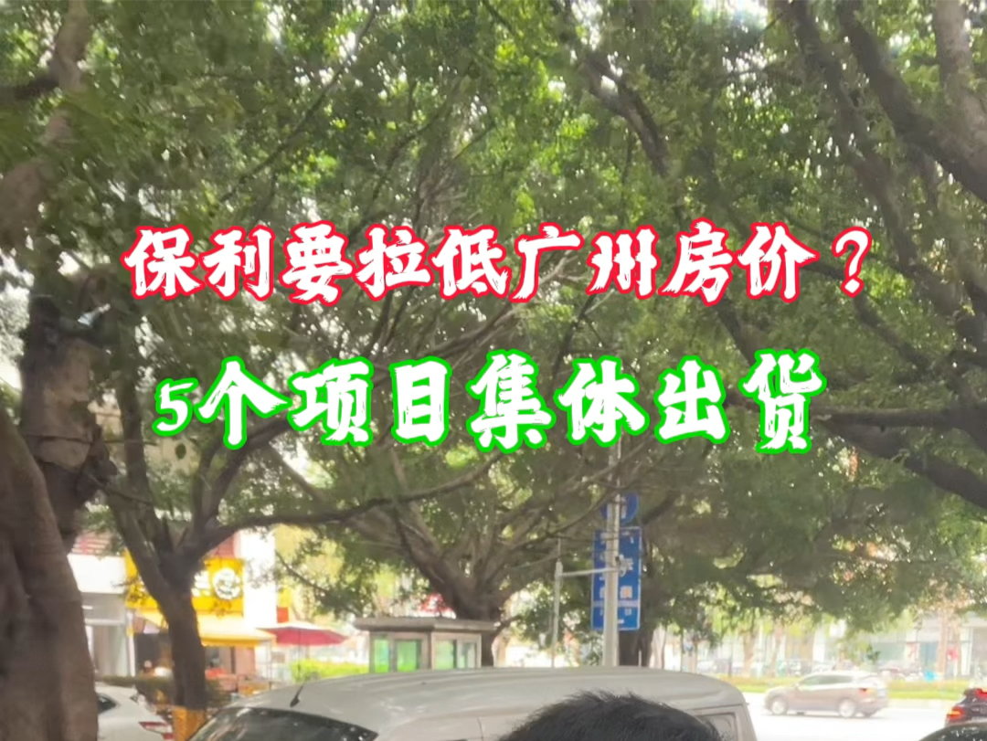 保利这次又要拉低广州房价吗?上半年5盘一起入市#广州房产#广州买房#广州楼市哔哩哔哩bilibili