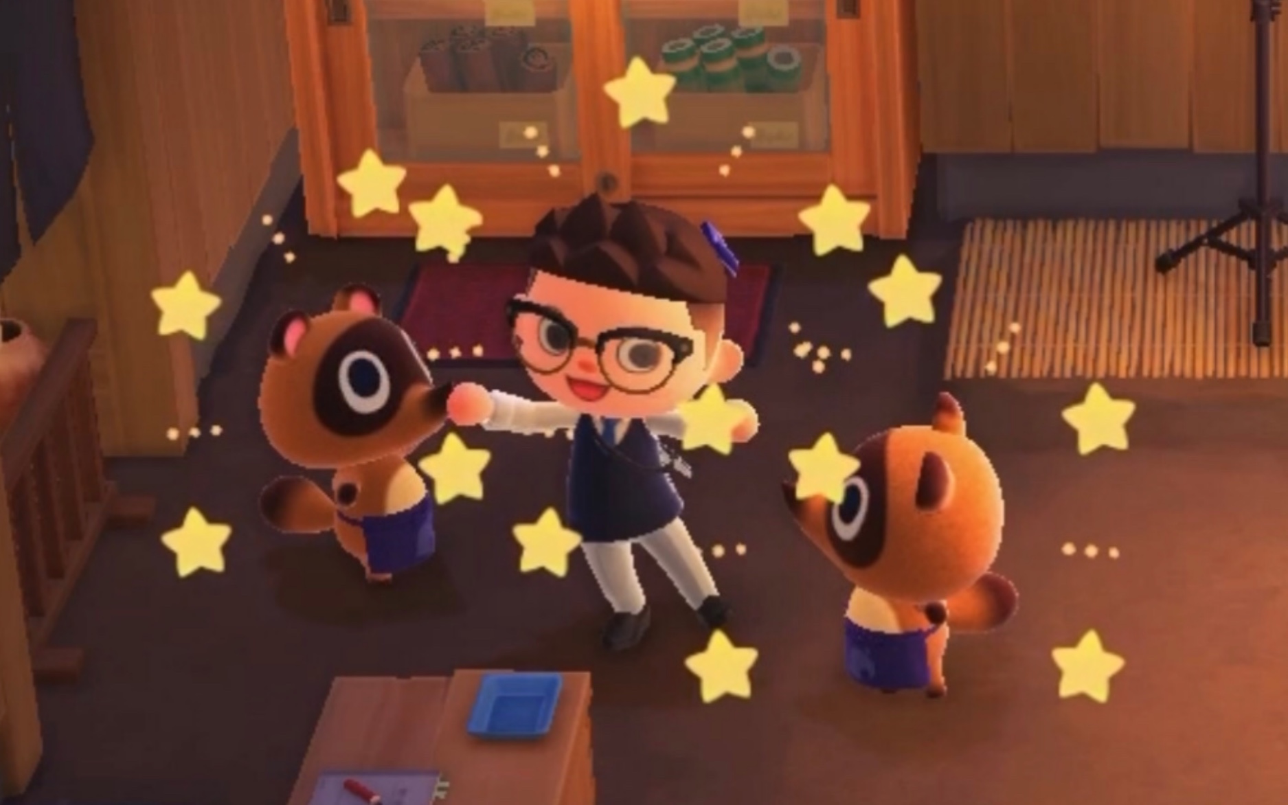 动森再见啦光屁股的小狸猫