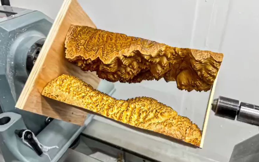 没人要的烂木头,竟被小伙制作成精美绝伦的艺术品,简直太漂亮了