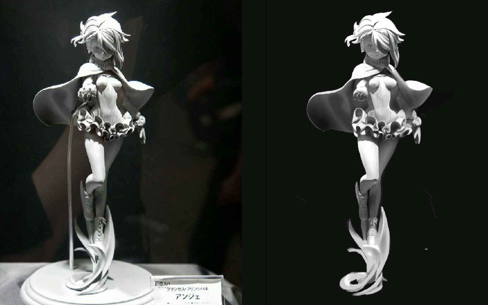 k大 krenz 第8期 色彩课 l3 基础作业 2 少女手办