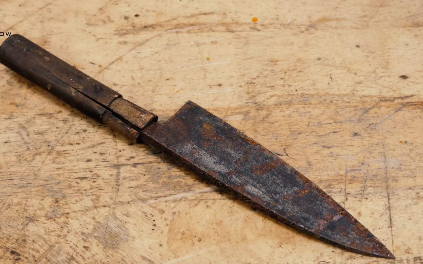 【旧物修复】一把锈迹斑斑的日本刀,如何在工匠手中重获新生