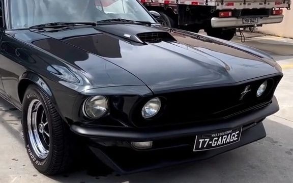 1969 福特野马 MUSTANG MACH 1 经典V8高性能肌肉跑车哔哩哔哩bilibili