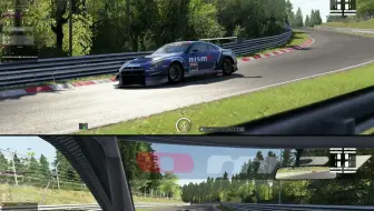 纽北7分13秒！神力科莎～默认调校：Nissan GTR(GT3)-纽博格林北环！刷新个人最 快单圈～~、TC关闭 还有提升空间