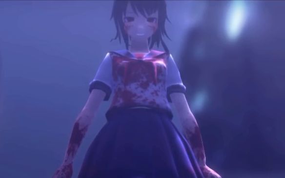 [图]日在校园结局再现【MMD AGTH】School Days End 【yandere simulator】 【THSub