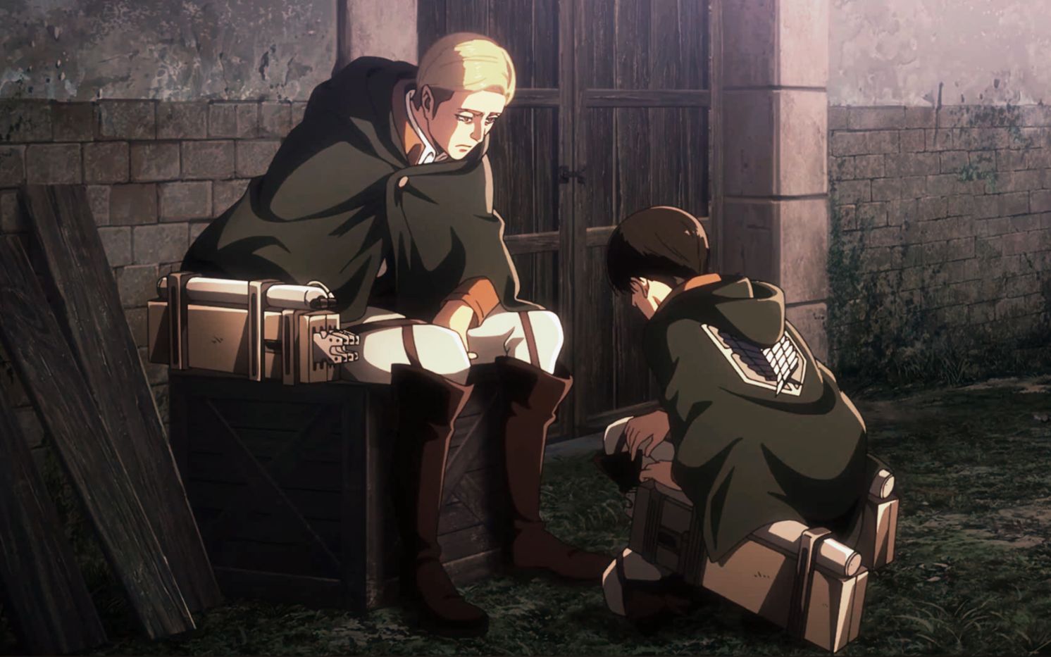 进击的巨人埃尔文你永远是我的主君团兵