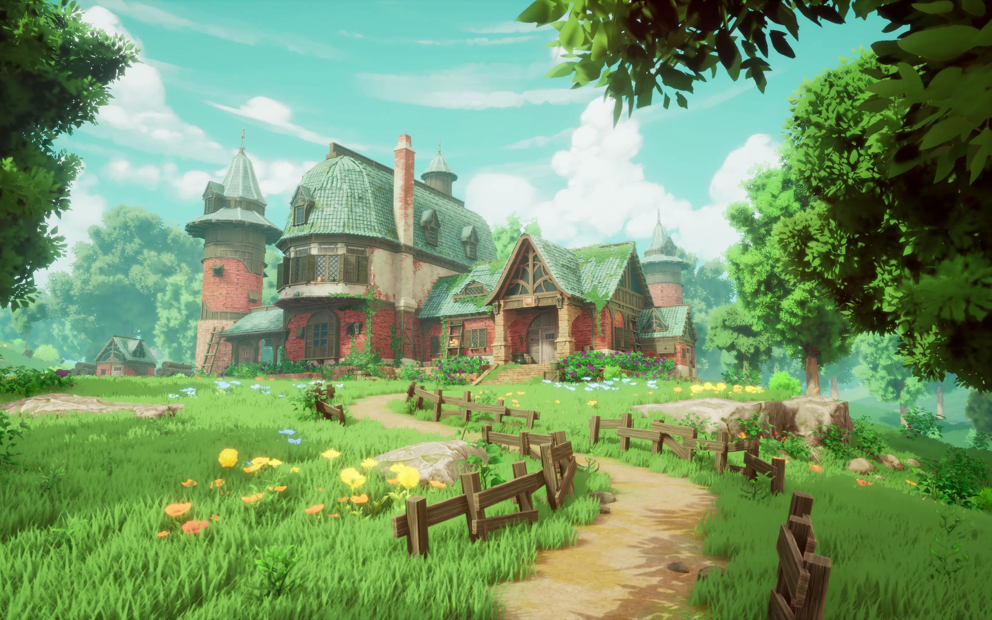 ue4风格化场景小练习