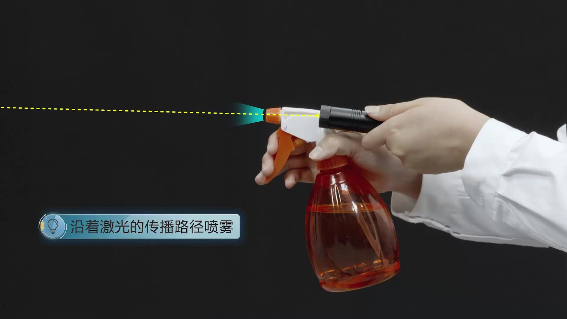 初中物理-有趣的实验带你亲眼见证光的直线传播_哔哩哔哩_bilibili