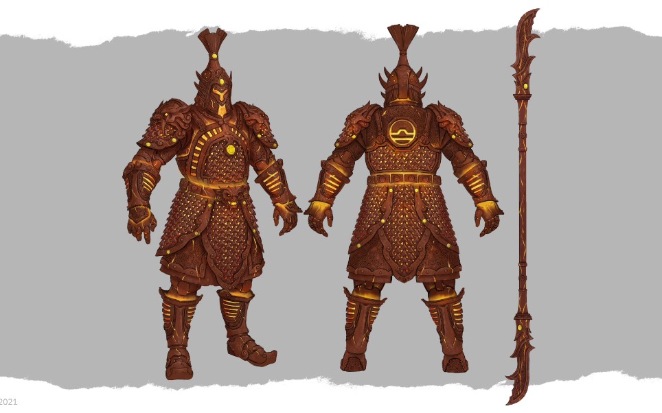 震旦天朝-俑士禁卫