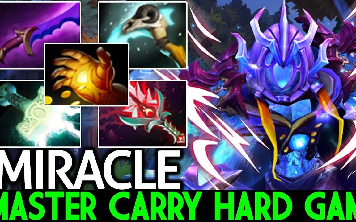 【dota2】miracle- 血棘羊刀雷锤 毒瘤电狗在国服最后的狂欢 by dota2