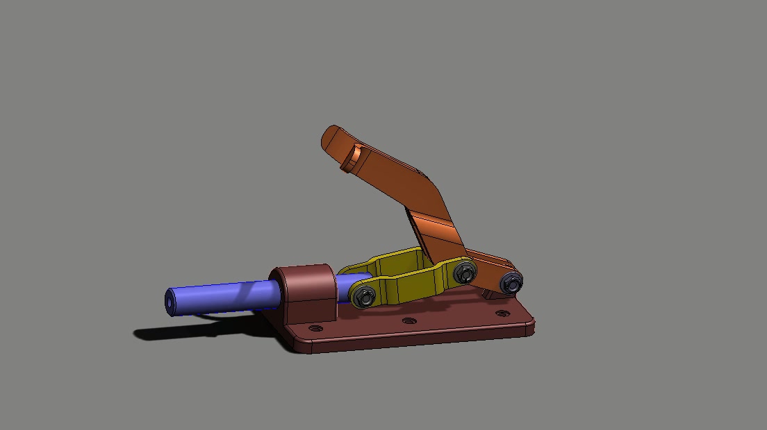 连杆滑块机构(solidworks自带教程)