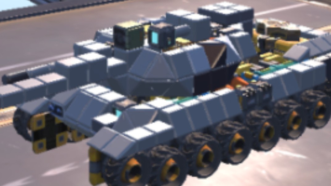 『重装上阵』三稳炮塔试验车