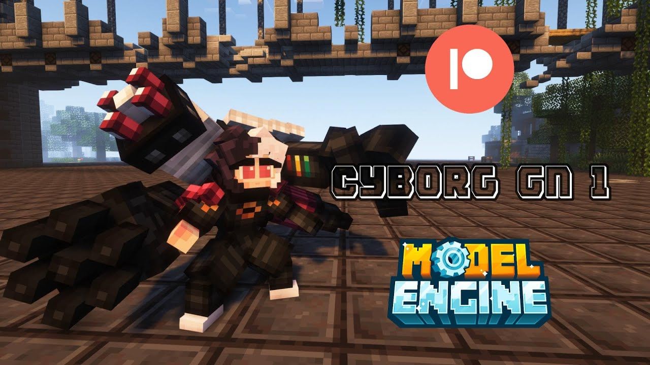 [gamita-05] minecraft生物 | boss展示 | 赛博女孩