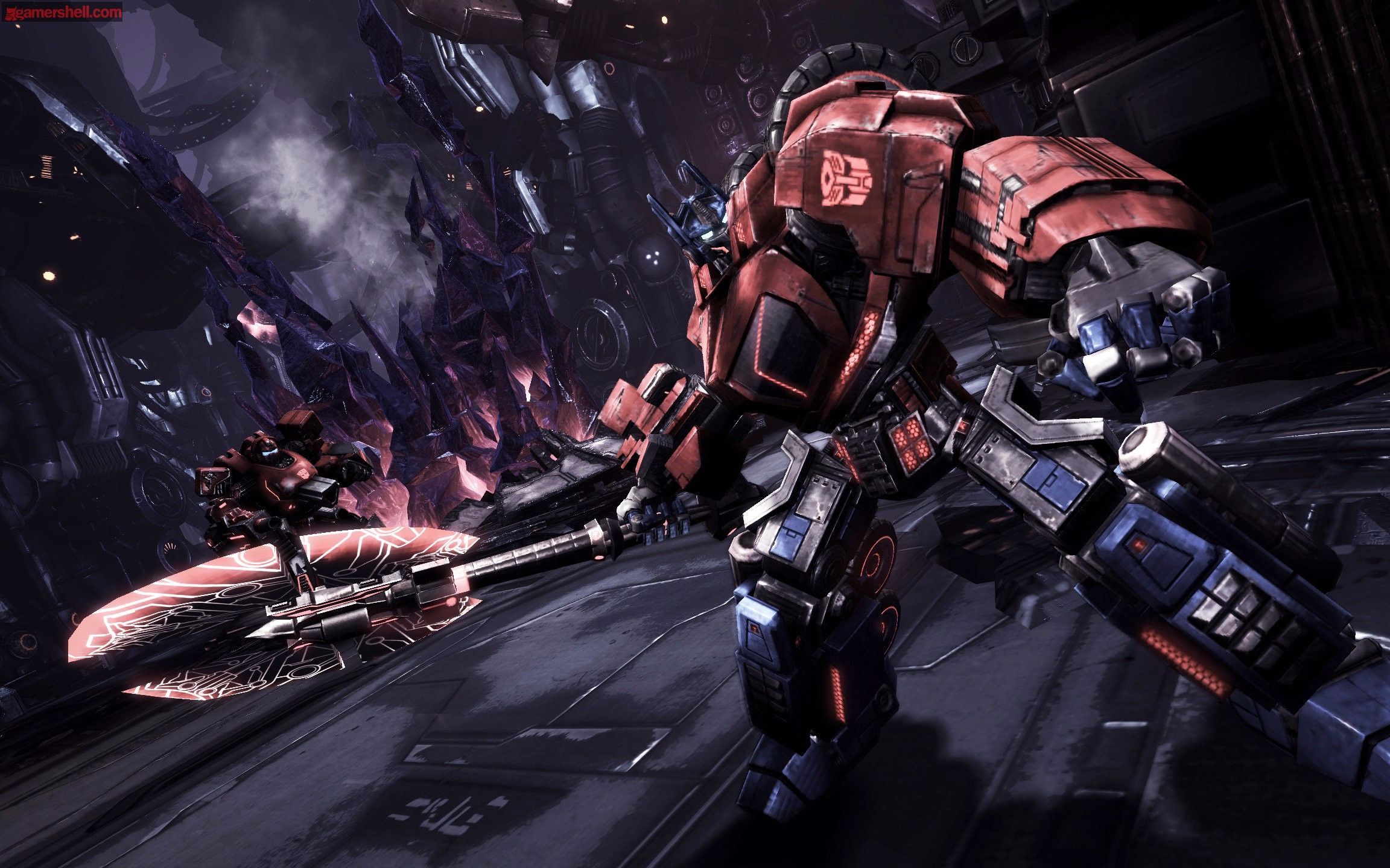 变形金刚塞伯坦之战 【9】破坏威震天的航天站